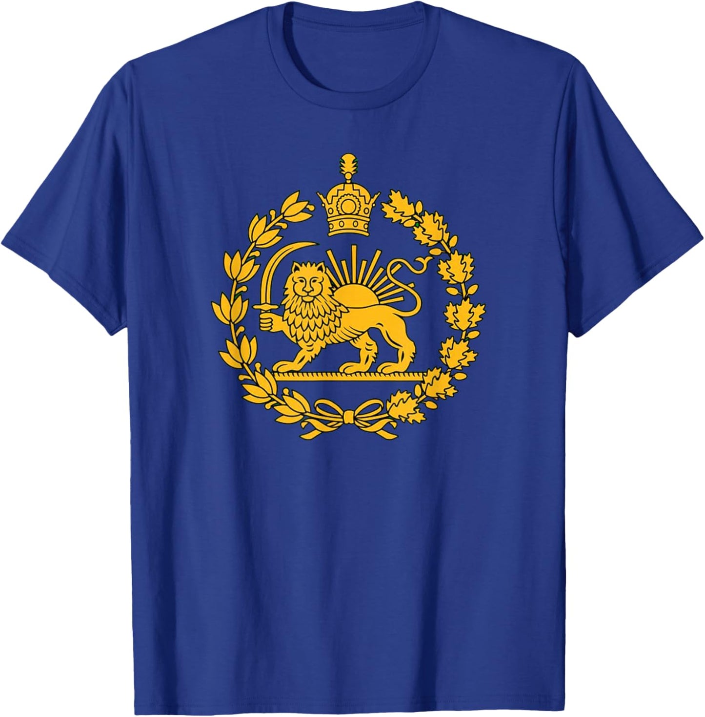 Shir o Khorshid Iran Pahlavi Lion and Sun T-Shirt - T-Shirt | Royal