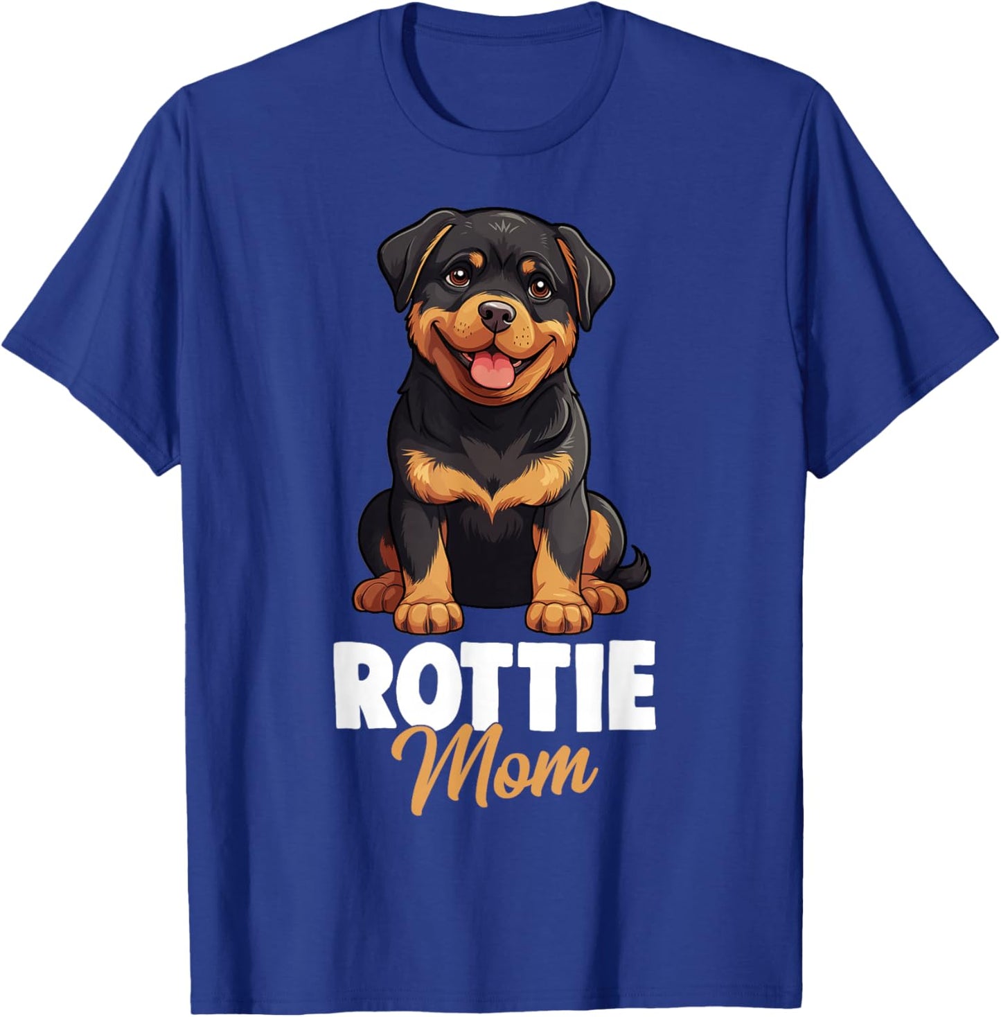 Rottie Mom Rottweiler Dog T-Shirt - T-Shirt | Royal