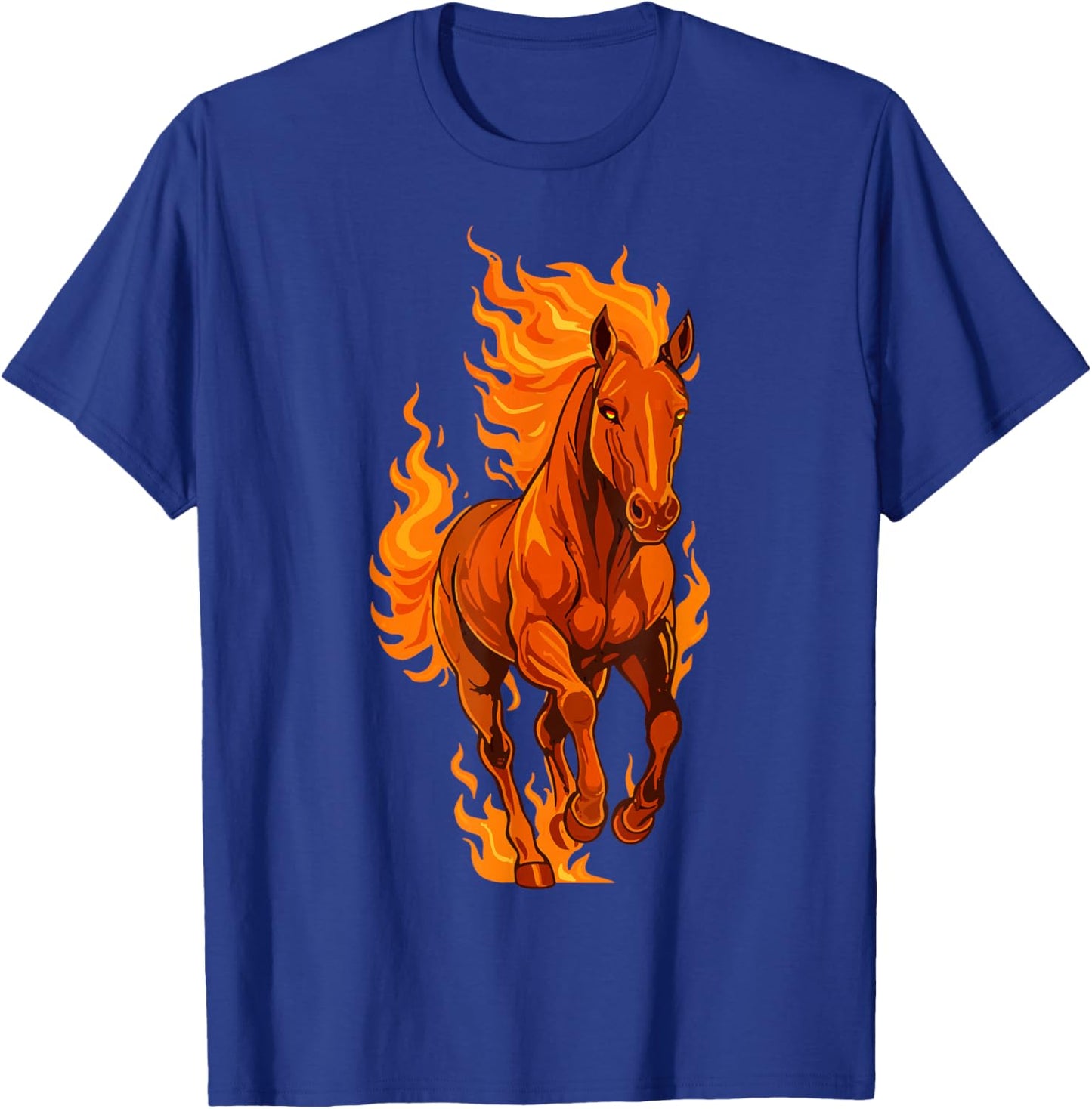 Fire Horse Chinese New Year 2026 Moon Star Sign Festival T-Shirt - T-Shirt | Royal