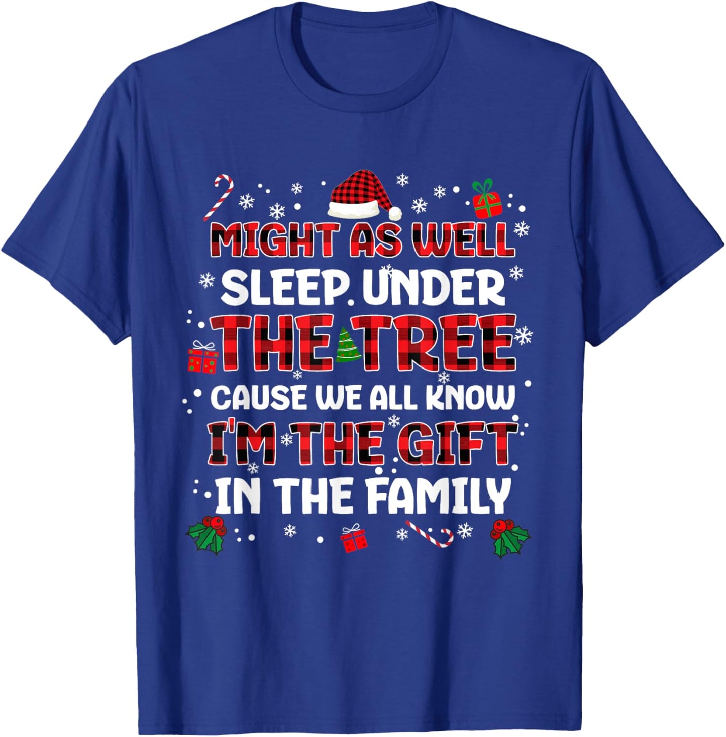 Humour Christmas Favorite Person Family Funny Christmas T-Shirt - T-Shirt | Royal