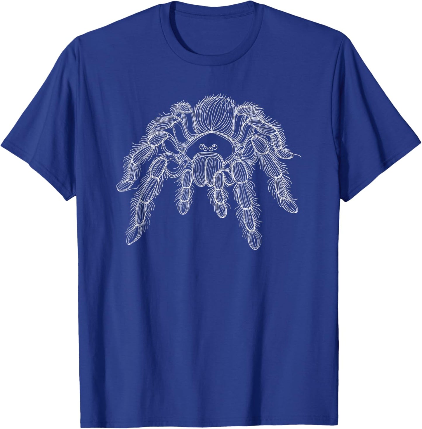 Line Art Tarantula Enclosure Tarantulas T-Shirt - T-Shirt | Royal