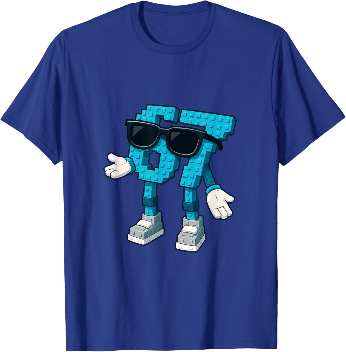 Six Seven Brainrot Funny Gaming Meme Kids Italian 67 T-Shirt - T-Shirt | Royal