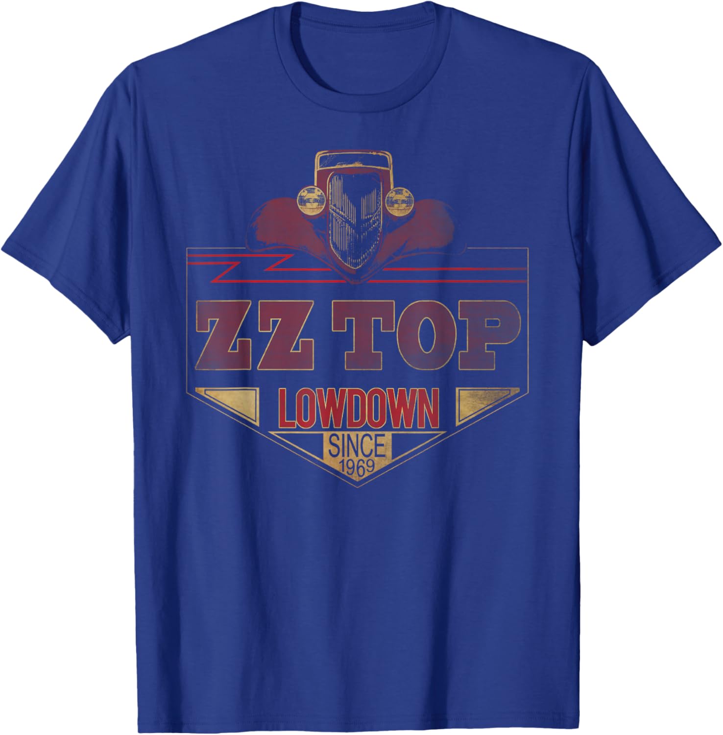 ZZ Top Lowdown T-Shirt - T-Shirt | Royal