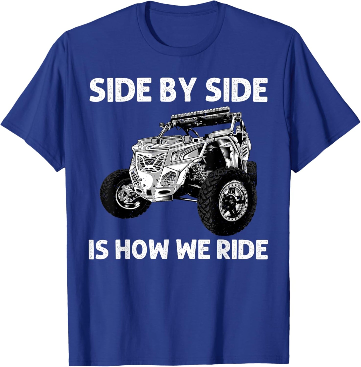 Funny SxS Design Women Offroading UTV Side By Side T-Shirt - T-Shirt | Royal