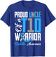 Proud Uncle of A Diabetes Warriors T1D Awareness Month T-Shirt - T-Shirt | Royal