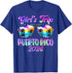 Girl’s Trip Puerto Rico 2026 Summer Beach Weekend Vacation T-Shirt - T-Shirt | Royal