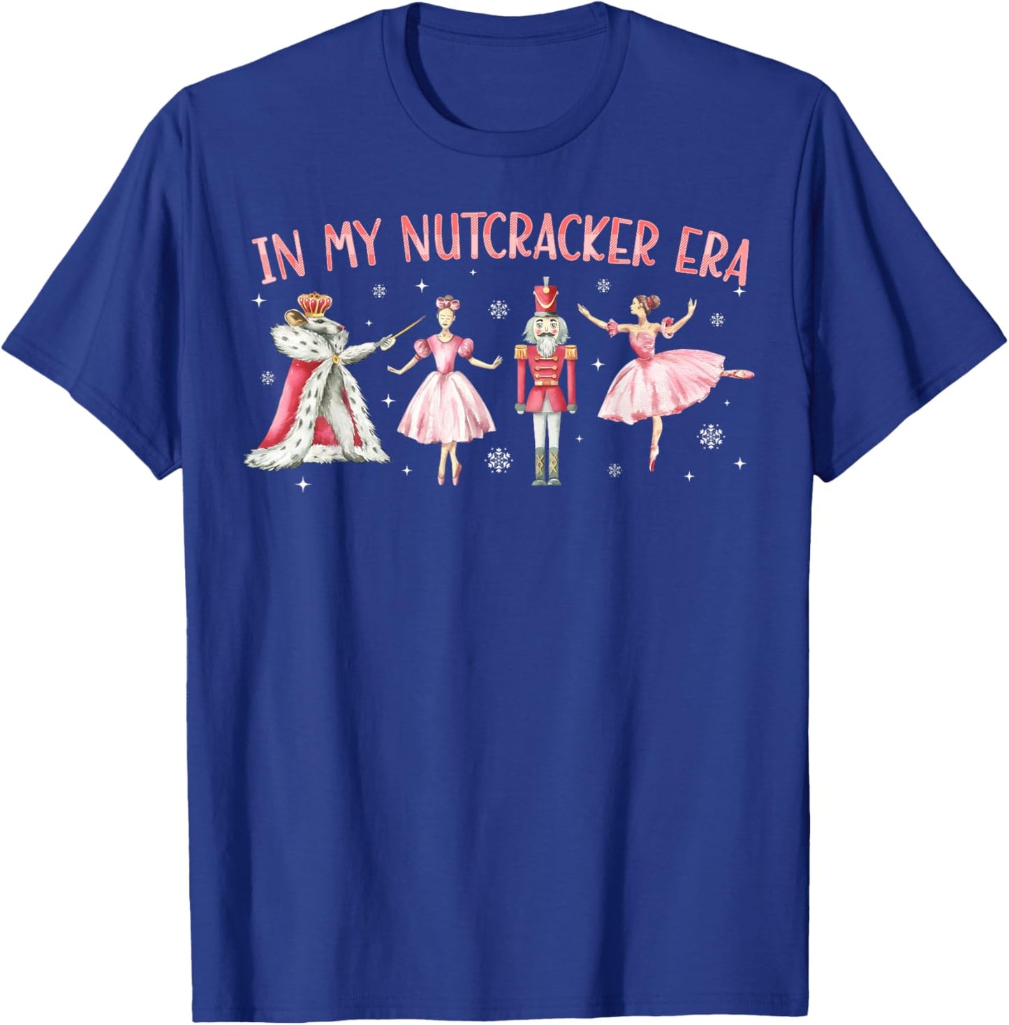 in My Nutcracker Era Christmas Xmas Holiday Pajama Retro T-Shirt - T-Shirt | Royal