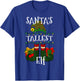 Funny Santa's Tallest Elf Christmas Humor For Tall People T-Shirt - T-Shirt | Royal