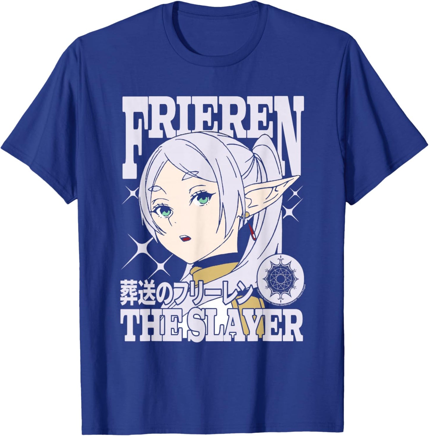 Frieren: Beyond Journey's End The Slayer Portrait Anime T-Shirt - T-Shirt | Royal