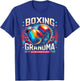 Boxing Grandma Grandmother Boxer Fan T-Shirt - T-Shirt | Royal