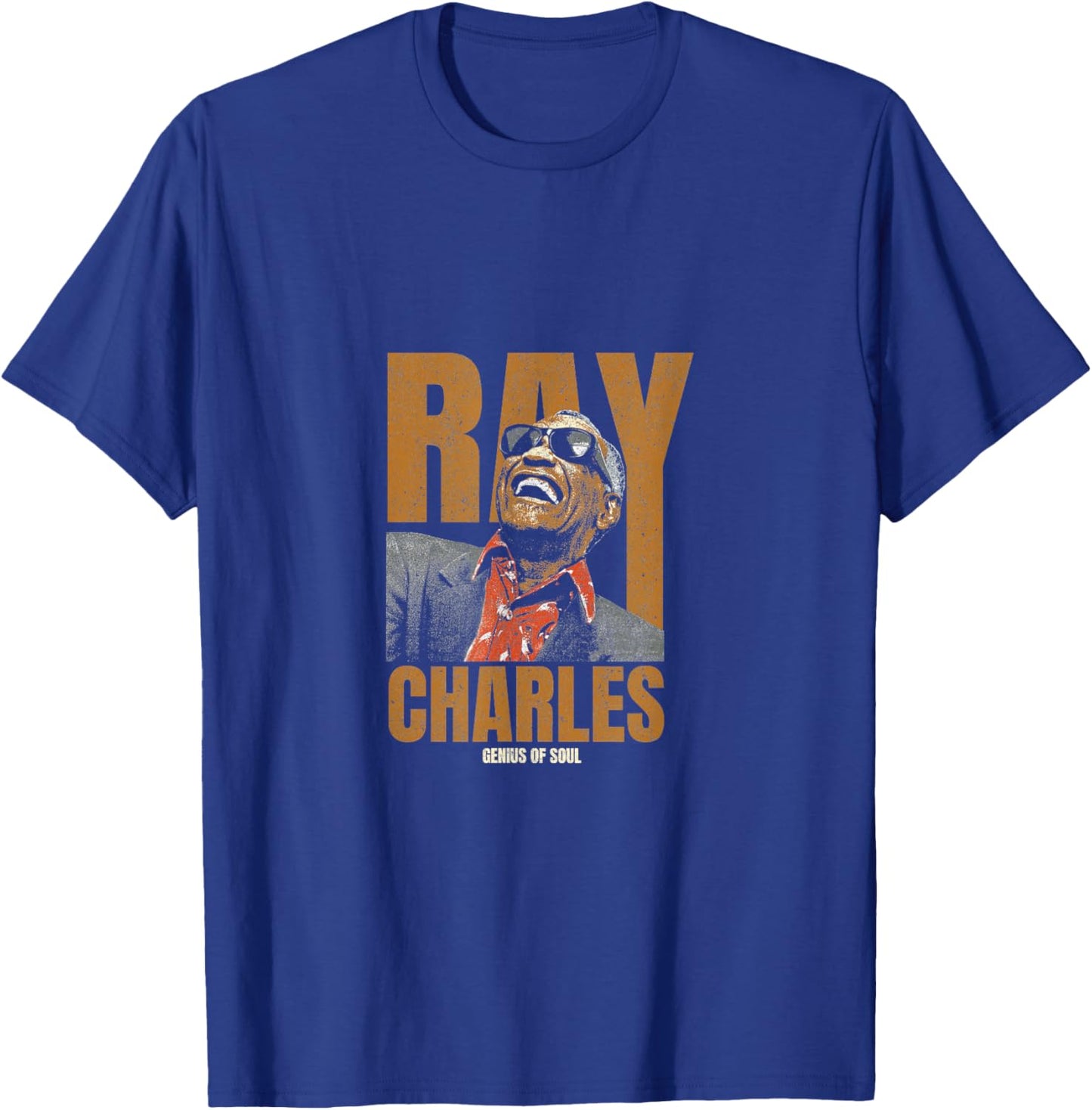 Ray Charles - Genius Of Soul T-Shirt - T-Shirt | Royal