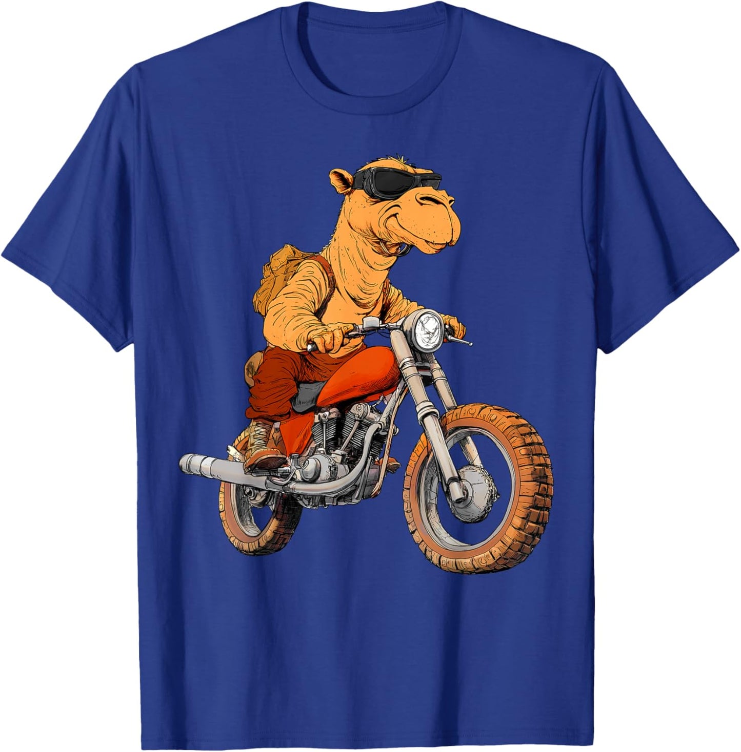 Moto Chameau T-Shirt - T-Shirt | Royal