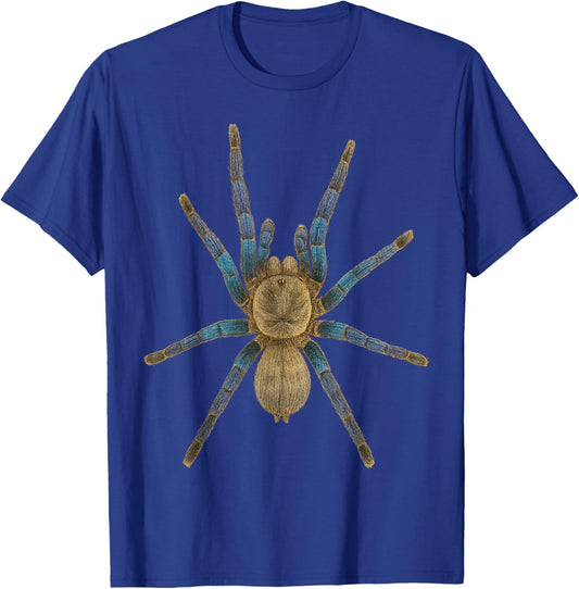 Cobalt Blue Tarantula Tropical Spider Arachnid Lovers T-Shirt - T-Shirt | Royal