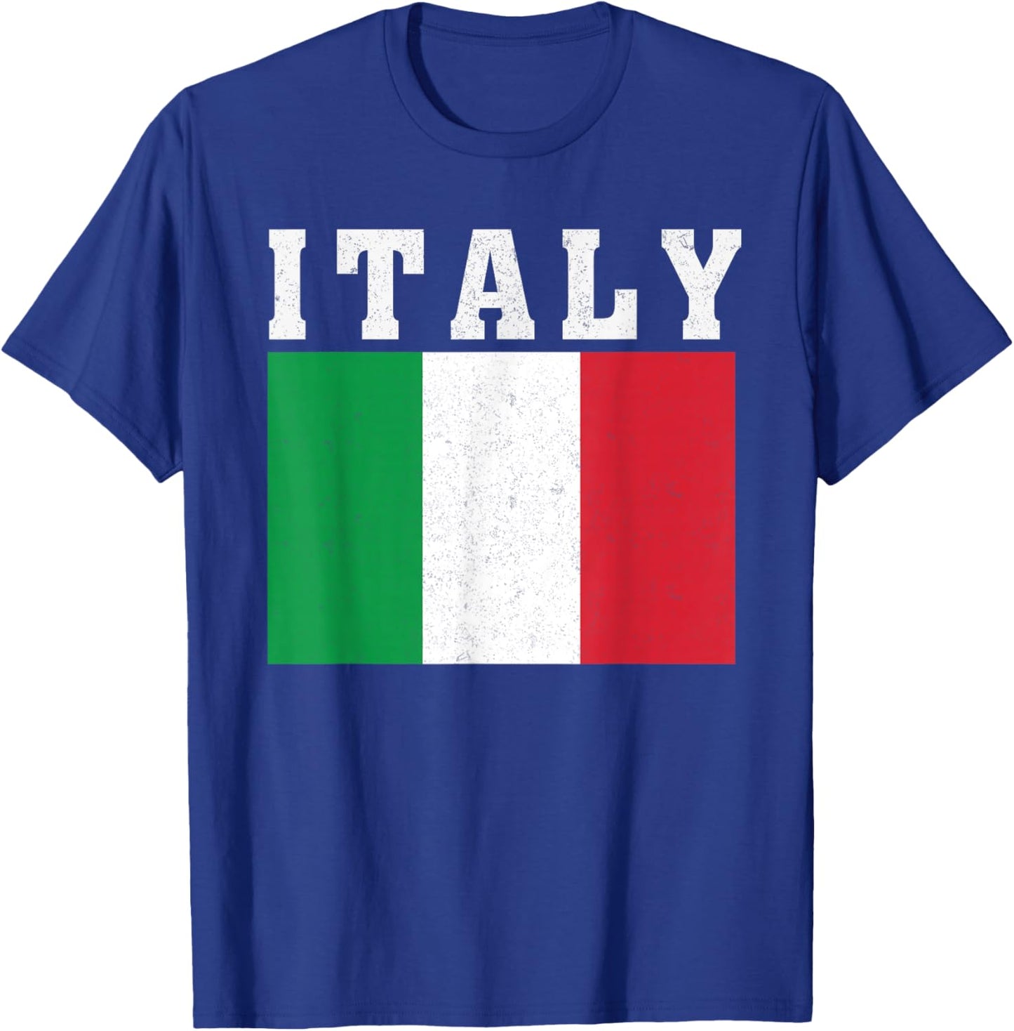 Italy Flag Patriotic National Roots Souvenir T-Shirt - T-Shirt | Royal