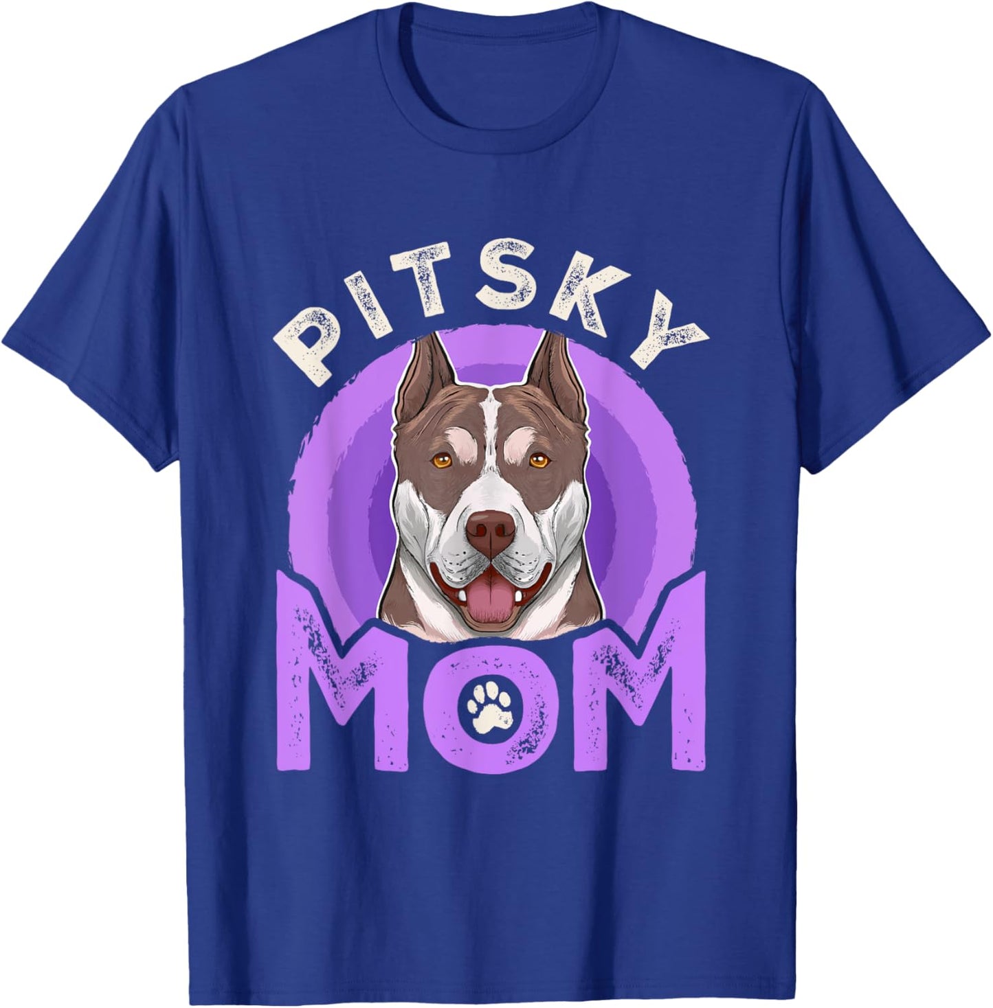 Pitsky Mom Mother's Day T-Shirt - T-Shirt | Royal