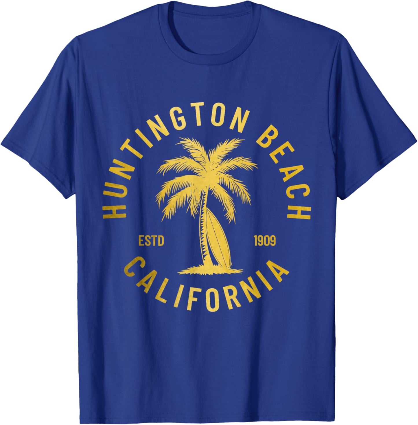 Huntington Beach California Surf T-Shirt - T-Shirt | Royal