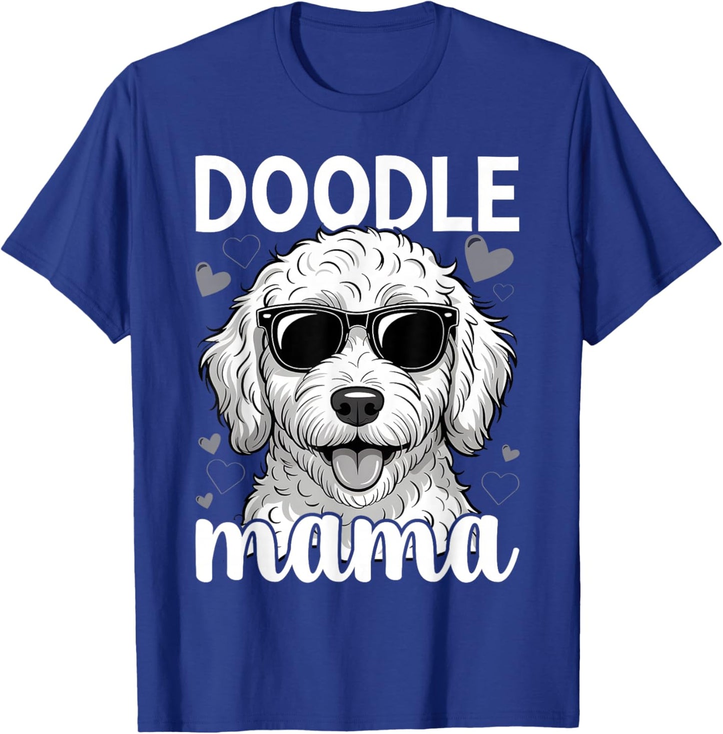 Doodle Mom Idea Mama Funny Dog Goldendoodle T-Shirt - T-Shirt | Royal