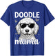 Doodle Mom Idea Mama Funny Dog Goldendoodle T-Shirt - T-Shirt | Royal