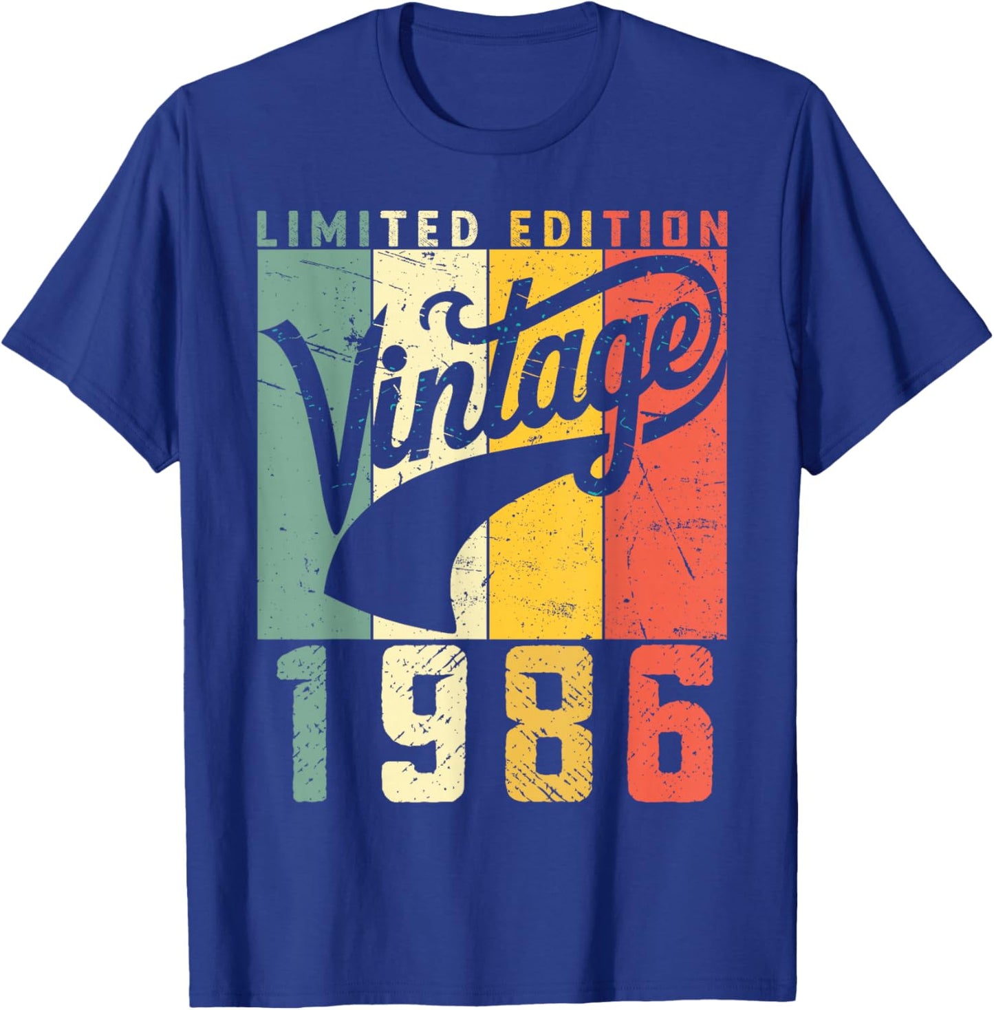 40 Years Old Legend Since 1986 Men Women 40th Birthday T-Shirt - T-Shirt | Royal