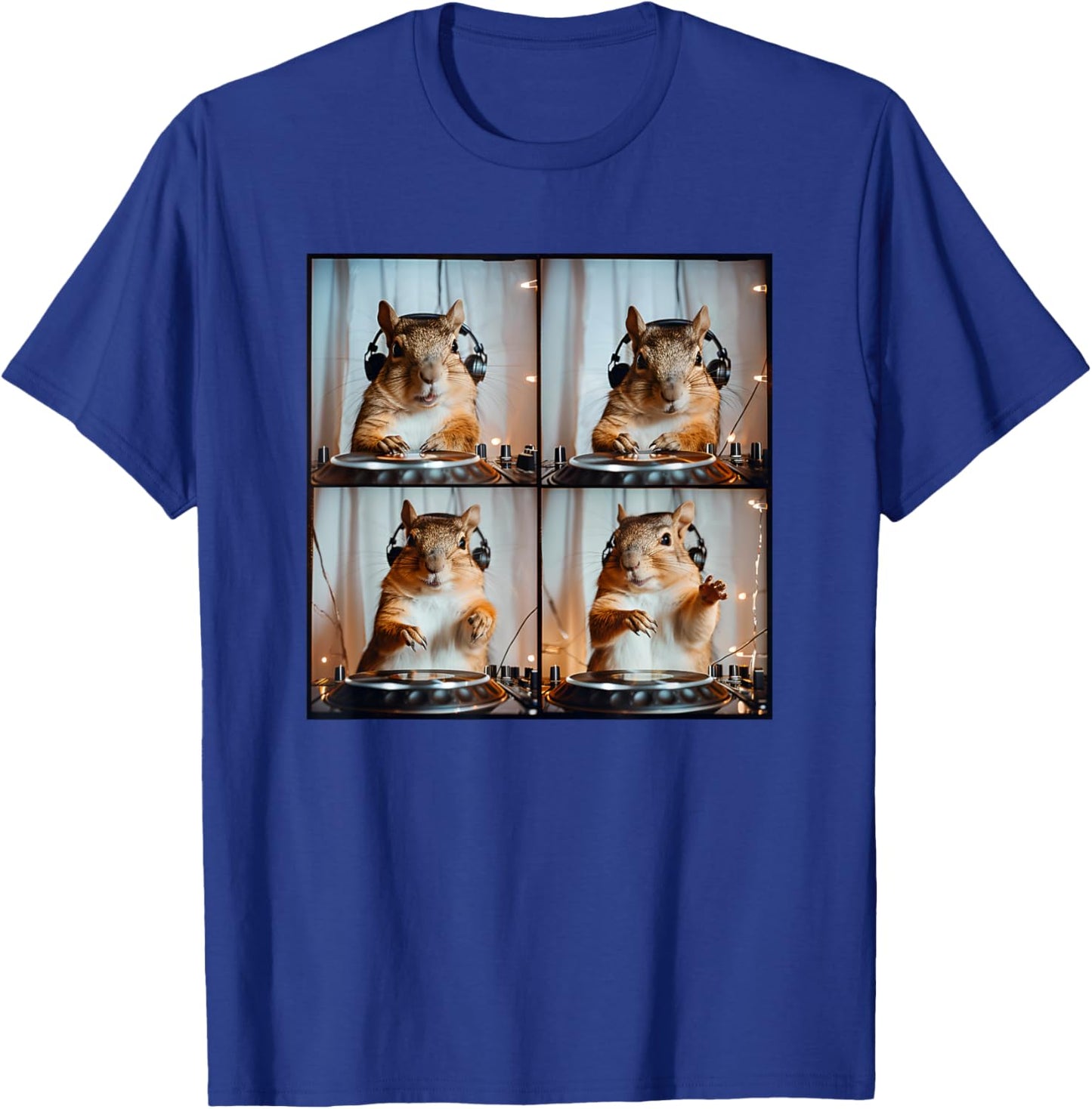 Funny Squirrel Nature Photo Animal Photobooth Squirrel Mom T-Shirt - T-Shirt | Royal