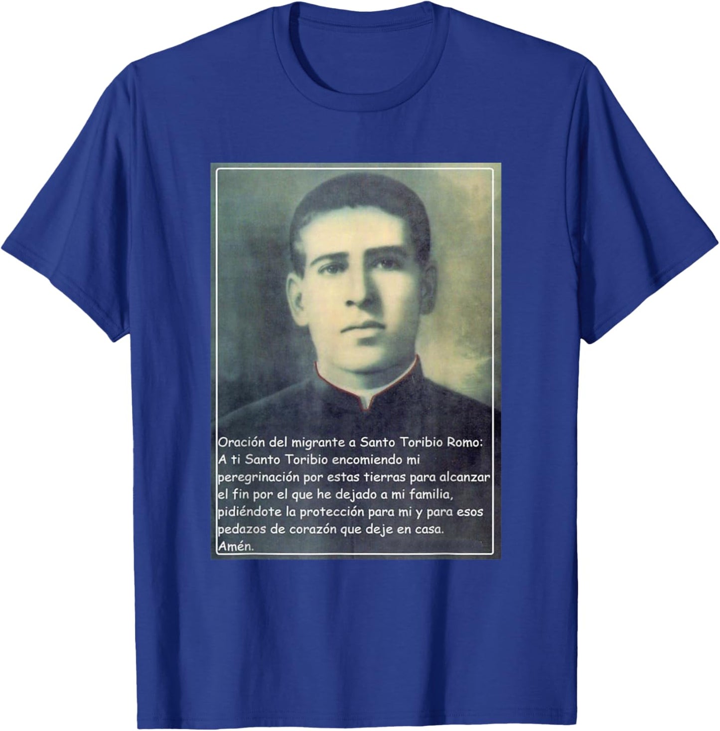 San Toribio Romo T-Shirt - T-Shirt | Royal