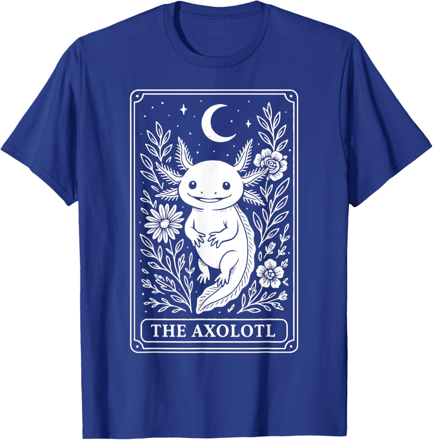 The Axolotl Tarot Card T-Shirt - T-Shirt | Royal
