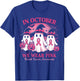 in October We Wear Pink Ghost Halloween Women Breast Cancer T-Shirt - T-Shirt | Royal