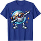 Retro Disco Ball Dabbing 70s Nightclub Dance Party Costume T-Shirt - T-Shirt | Royal