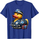 EMT Rubber Duck Paramedic Ducky Duckie T-Shirt - T-Shirt | Royal