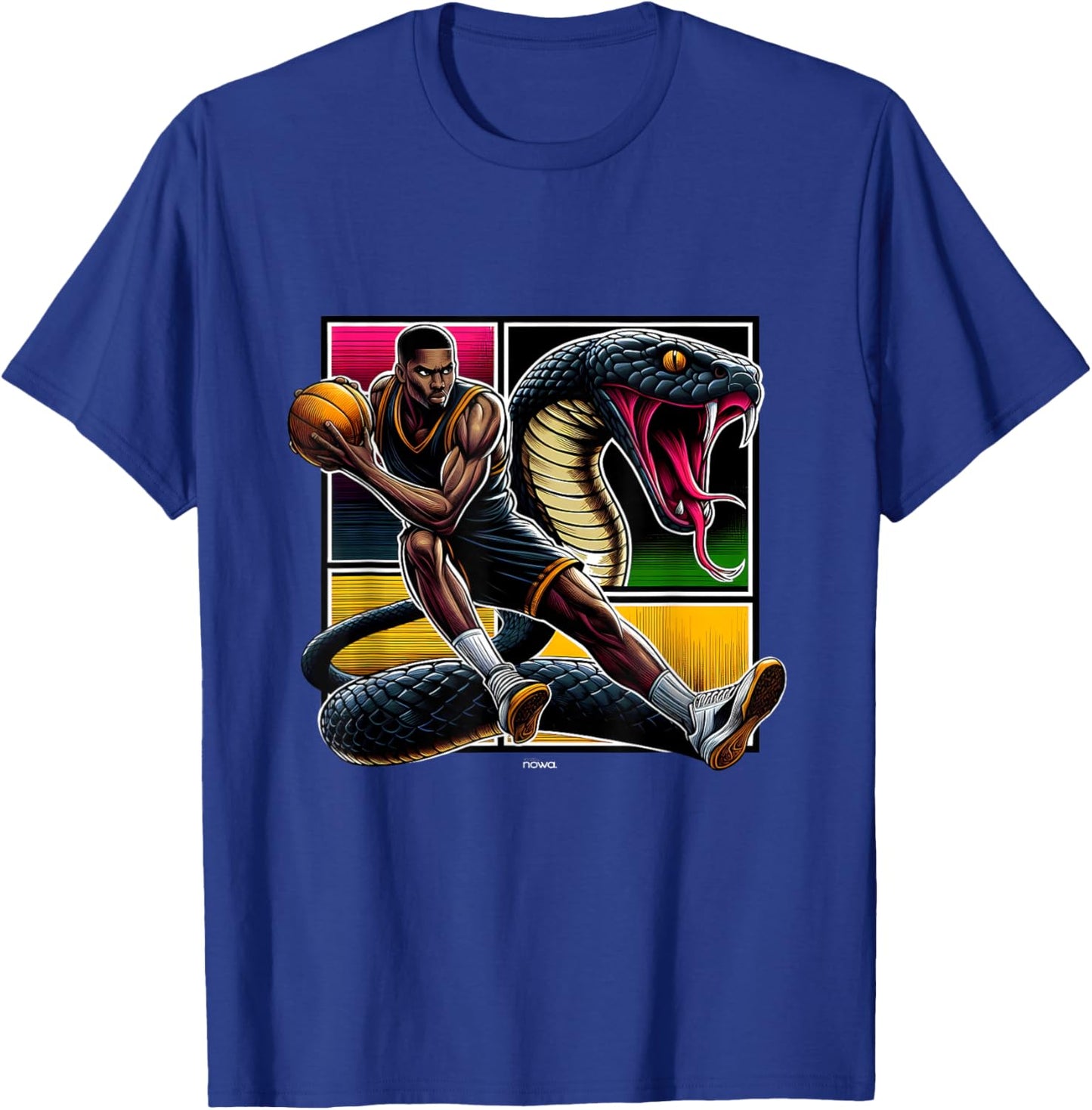 Fearless and Confident Legend Basketball Motivation T-Shirt - T-Shirt | Royal