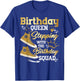 Birthday Queen Shoes Stepping with The Birthday Squad Party T-Shirt - T-Shirt | Royal