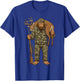 Bigfoot Hunter Sasquatch Deer Hunting T-Shirt - T-Shirt | Royal