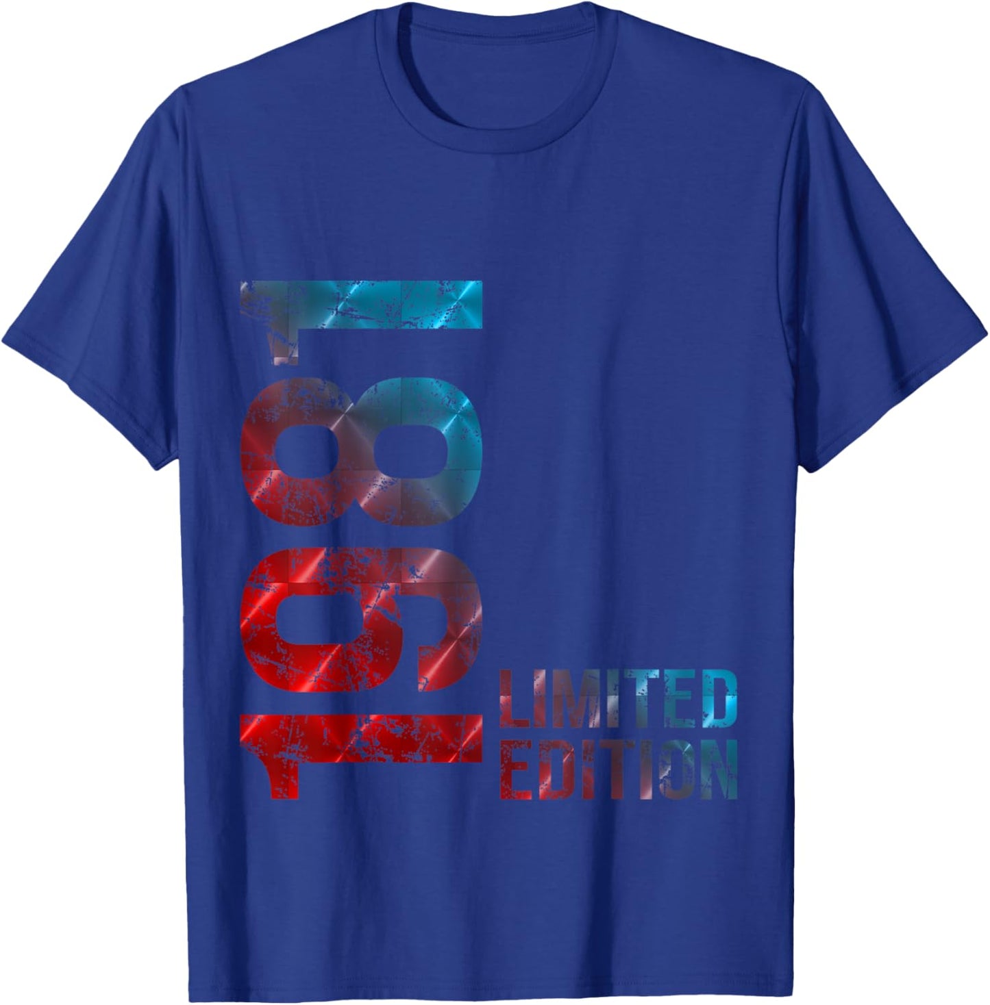 45th Birthday Man Woman 45 Years 1981 T-Shirt - T-Shirt | Royal