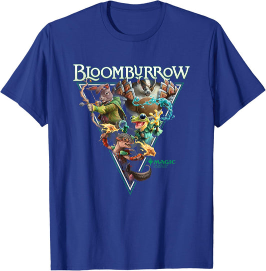 Magic: The Gathering Bloomburrow Portrait Vintage T-Shirt - T-Shirt | Royal