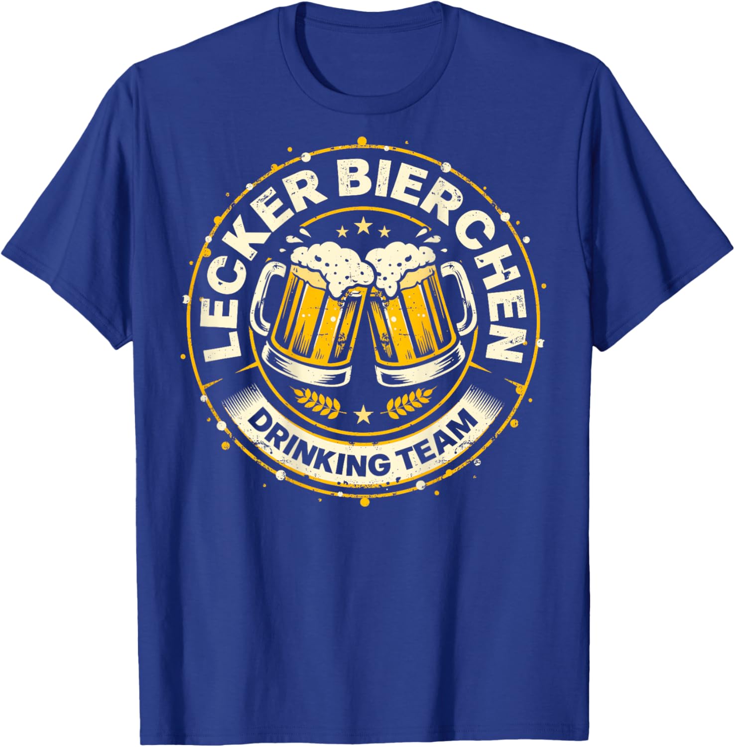 Lecker Bierchen Drinking Team Malle Mallorca Bier Party T-Shirt - T-Shirt | Royal