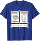 Teacher First Caffeine Then Data - I Am Working for: A Break T-Shirt - T-Shirt | Royal