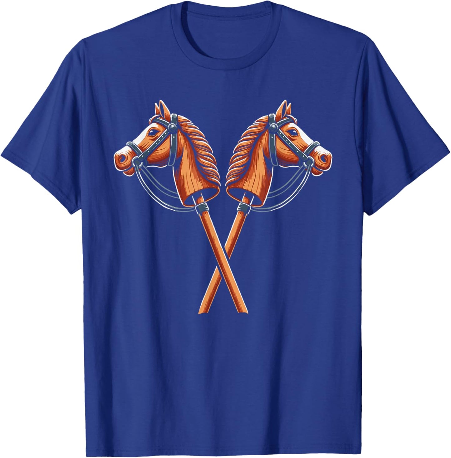 Funny Hobby Horsing Cute Hobby Horse for Girls T-Shirt - T-Shirt | Royal
