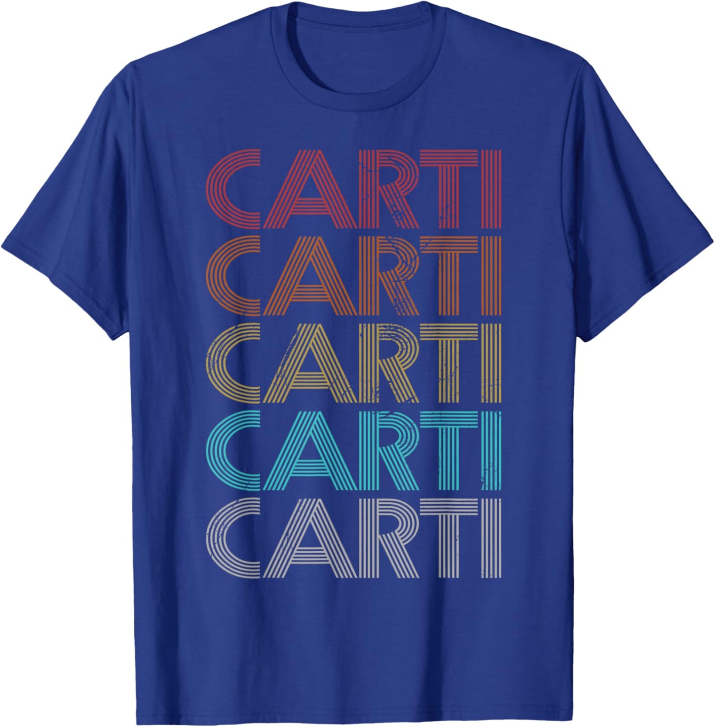 Retro Vintage Carti T-Shirt - T-Shirt | Royal