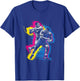 Colorful Wrestling Player Women Kids Wrestling Lover T-Shirt - T-Shirt | Royal