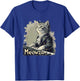 Meowzart Cat Mozart Piano Composer Classical Music Pianist T-Shirt - T-Shirt | Royal