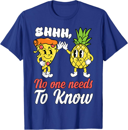Pizza Quote Pizza Lovers Funny Food Pizza T-Shirt - T-Shirt | Royal