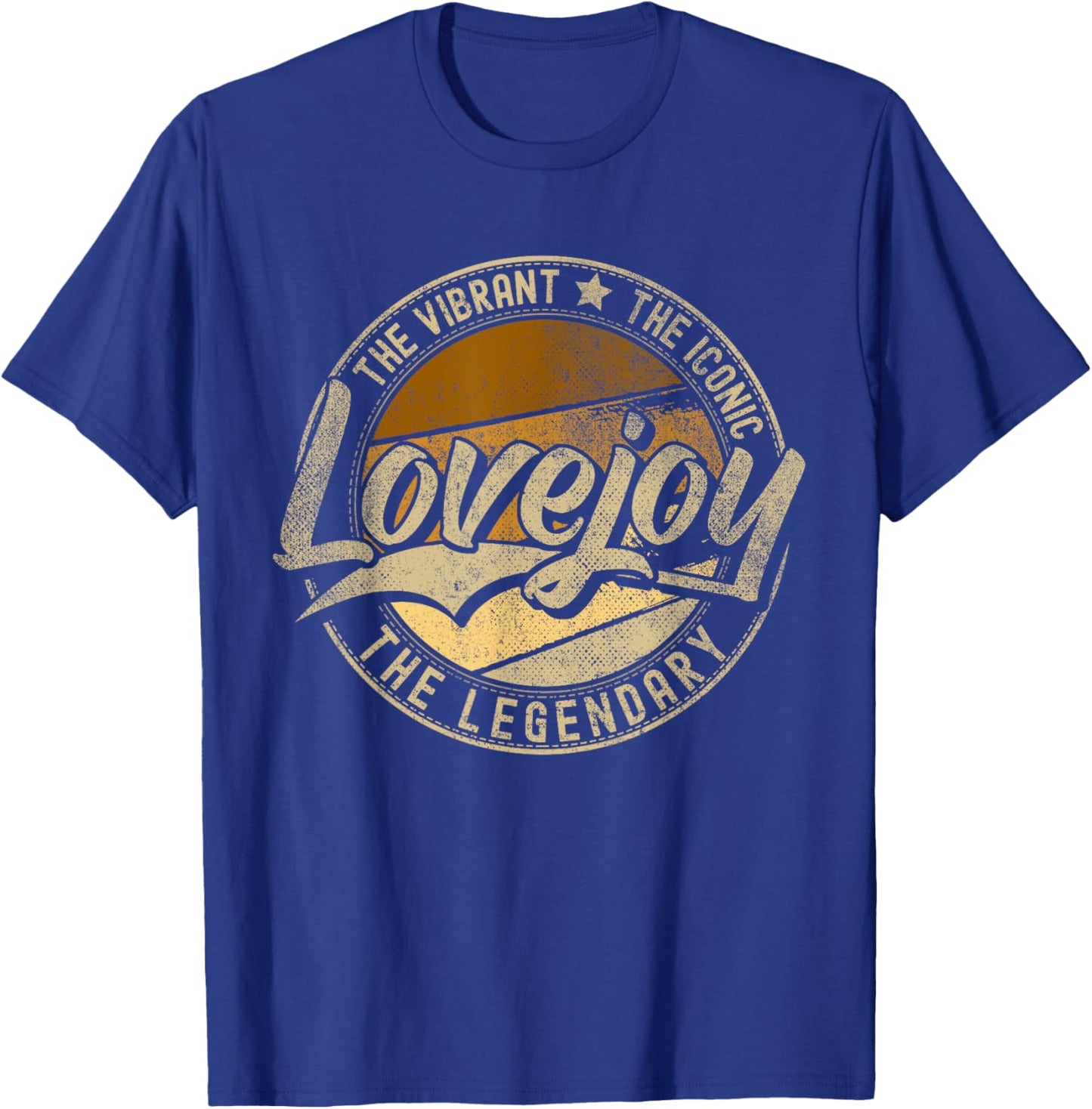 Lovejoy GA | Georgia | Vintage Distressed T-Shirt - T-Shirt | Royal