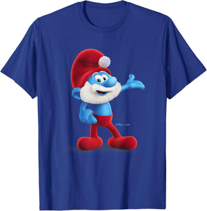 The Smurfs - Papa Smurf Character T-Shirt - T-Shirt | Royal