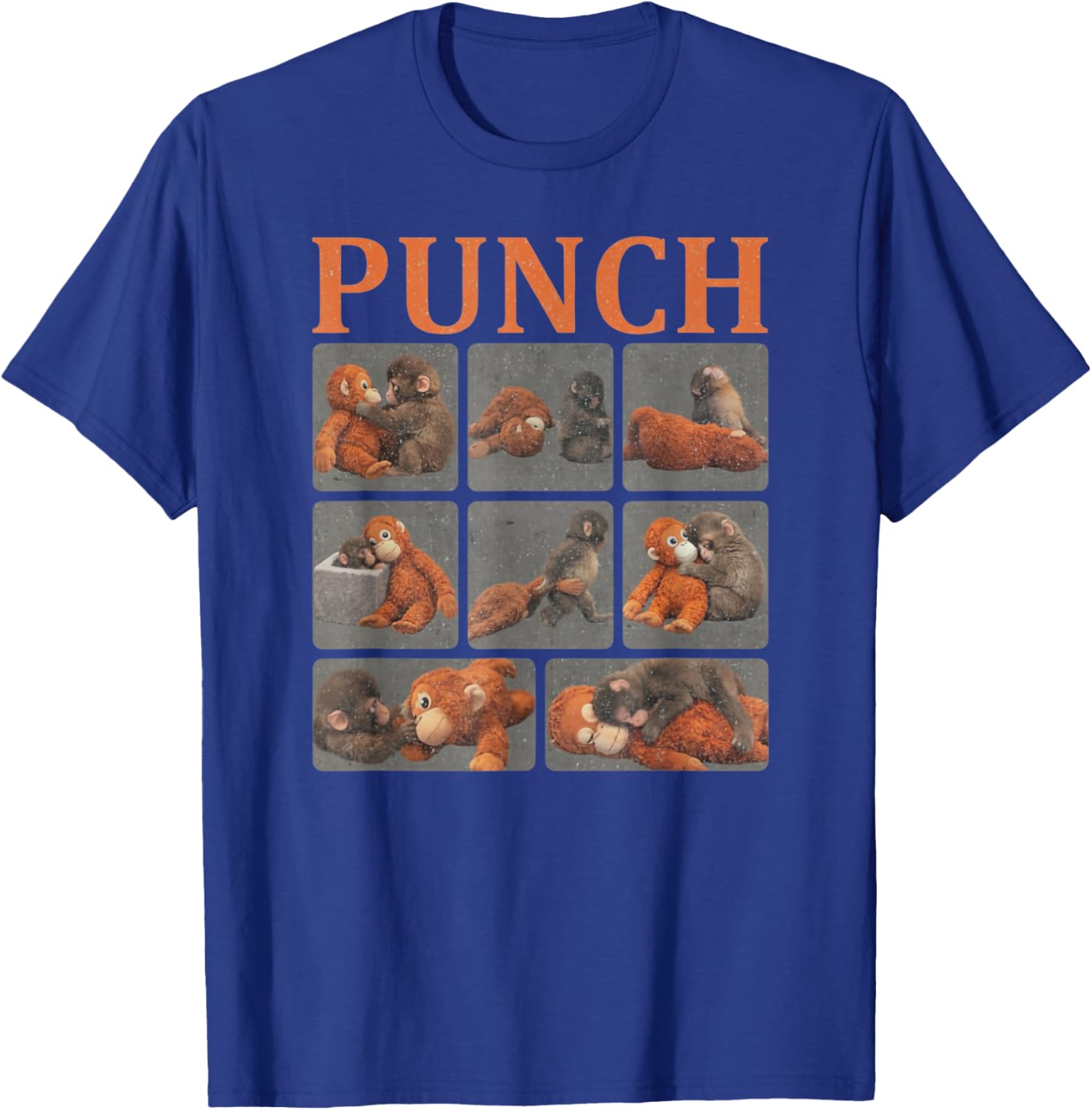 Punch Baby Monkey T-Shirt - T-Shirt | Royal