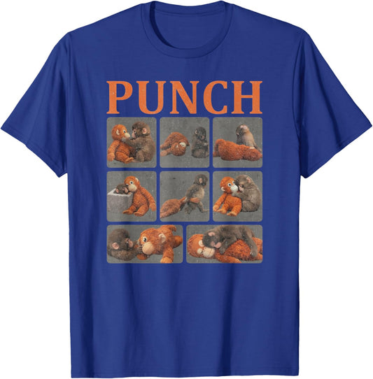 Punch Baby Monkey T-Shirt - T-Shirt | Royal