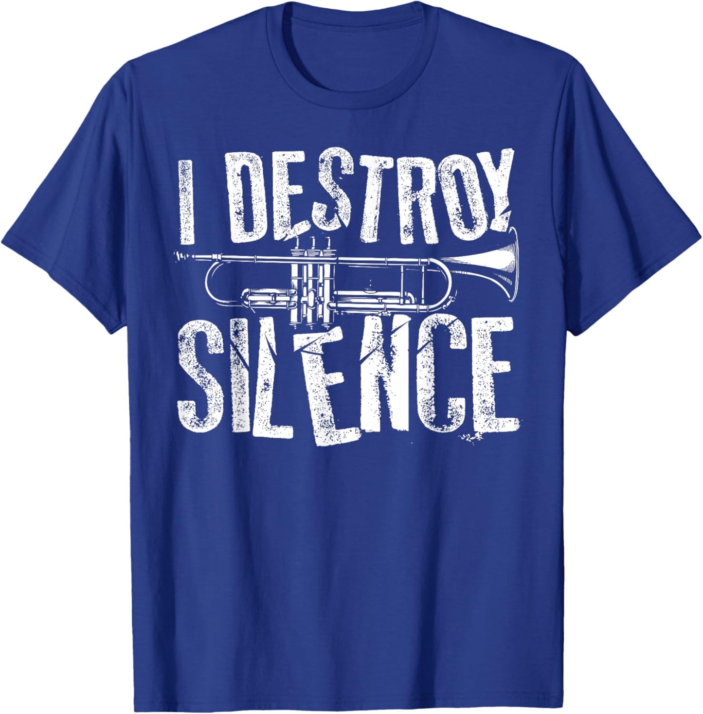 Best Trumpet Player Art Women Trumpetist Gag Trumpet T-Shirt - T-Shirt | Royal