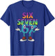 Six Seven Meme 67 T-Shirt - T-Shirt | Royal