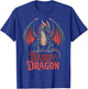 Daddy Dragon Fantasy Theme T-Shirt - T-Shirt | Royal