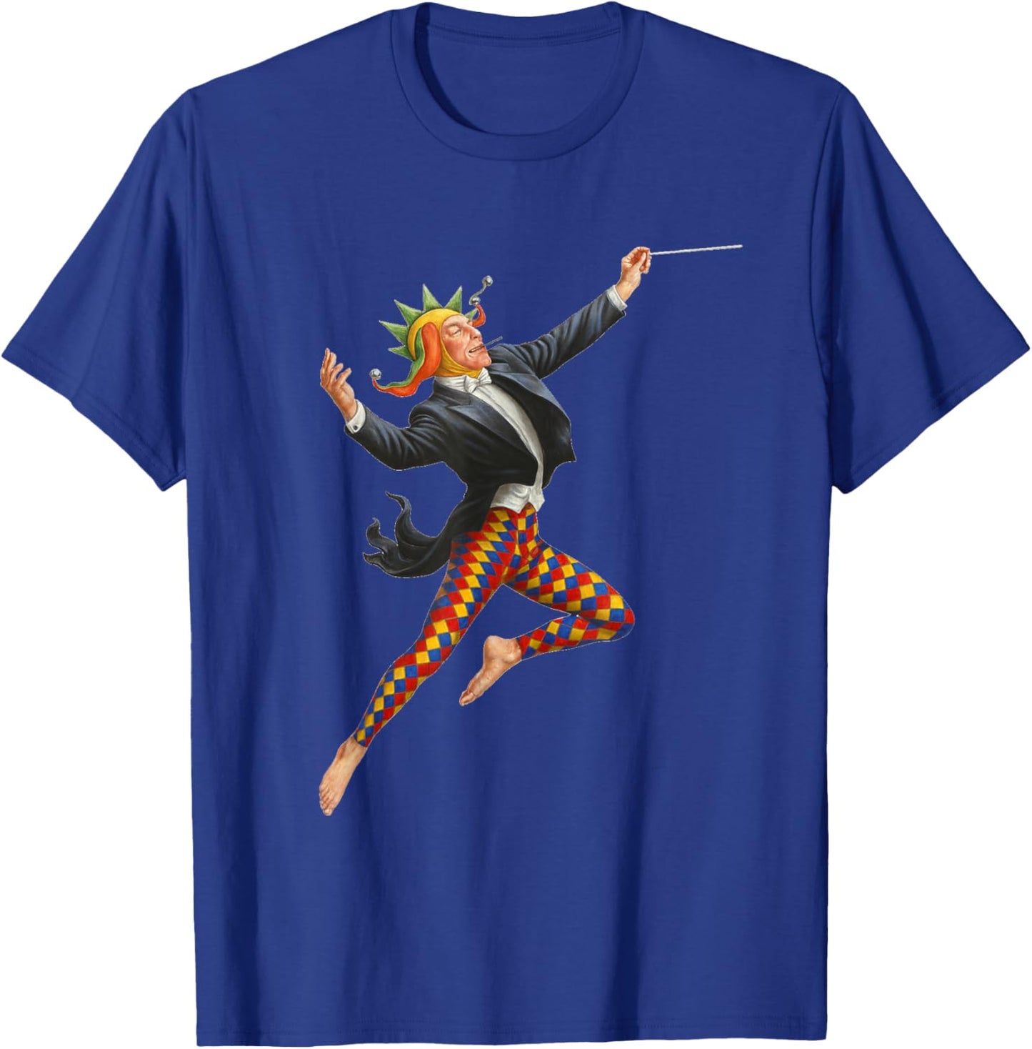 The Thieving Magpie Marillion Jester Director T-Shirt - T-Shirt | Royal