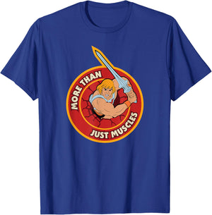 Masters of The Universe He-Man More Than Just Muscles T-Shirt - T-Shirt | Royal